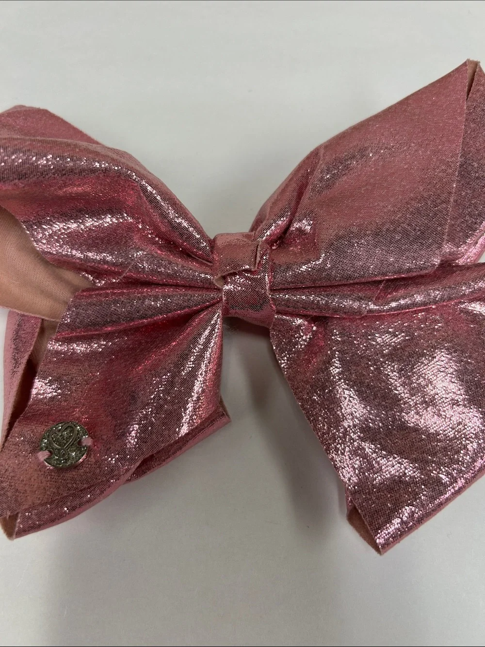 JoJo Siwa Shimmery Rose Pink Hair Bow